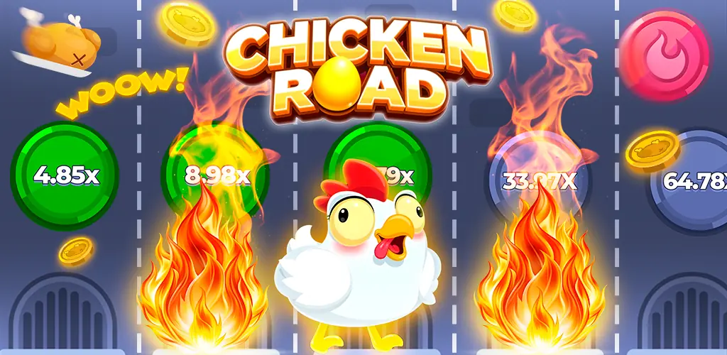Platin Chicken Road Spiel